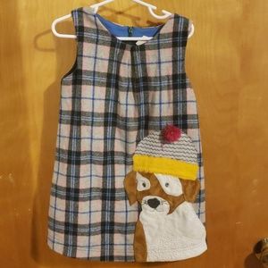 Girls Mini Boden wool dress